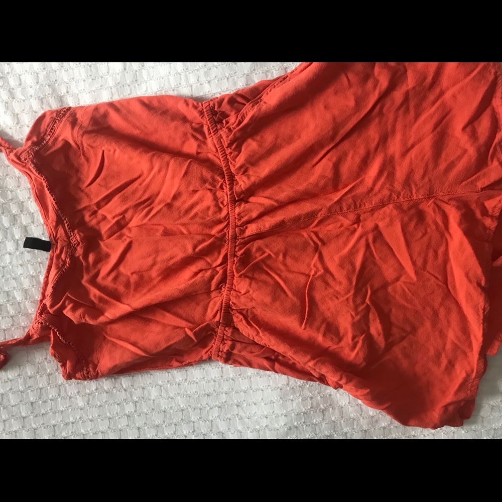 Orange romper